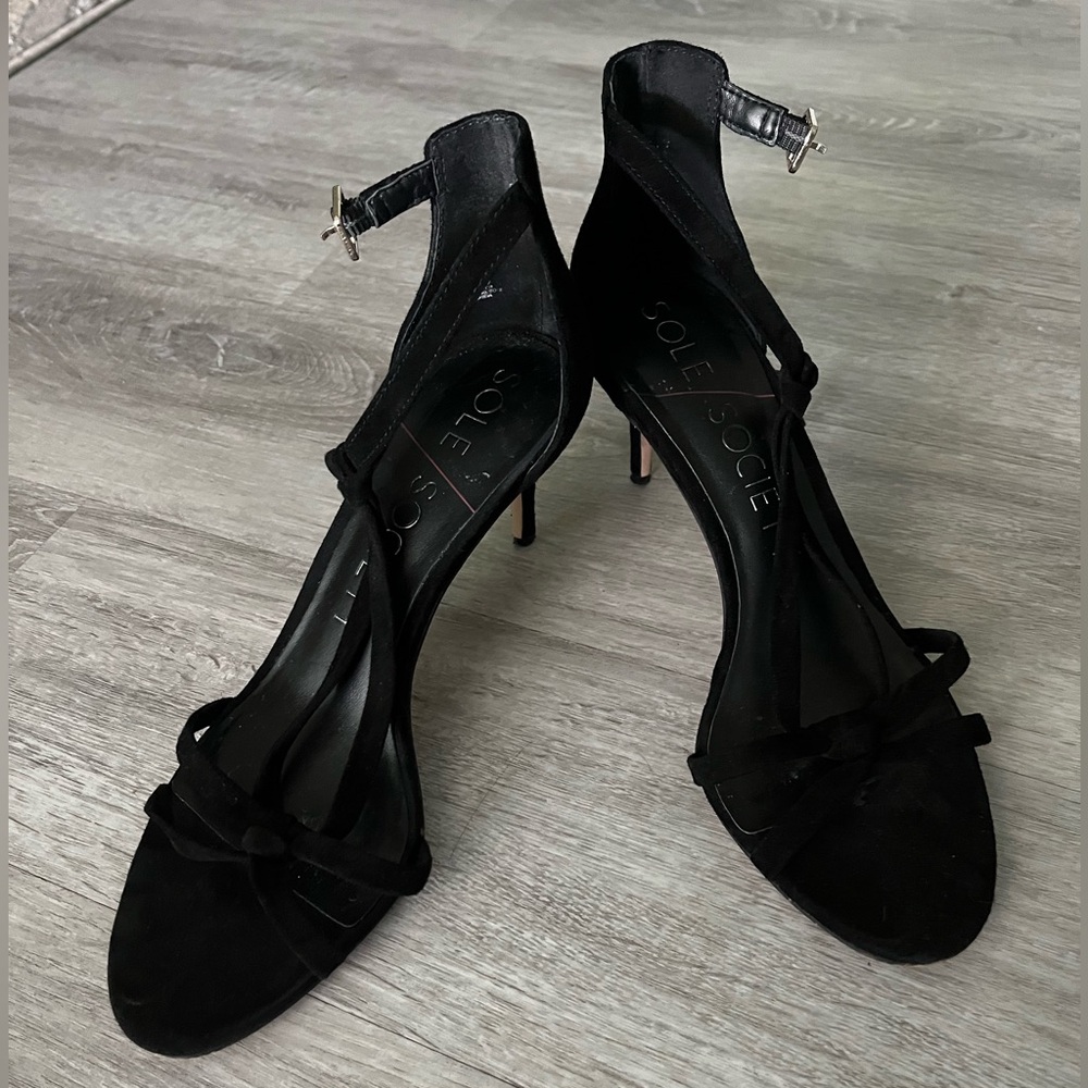 Sole Society Suede Heels